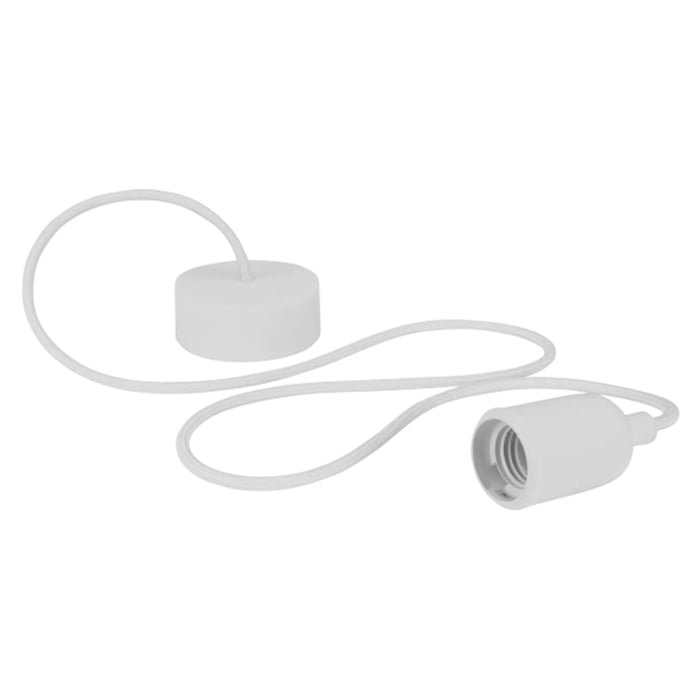 Lamphållare med textilkabel | Belysning & lampor - Lampkontakter | GameStuff