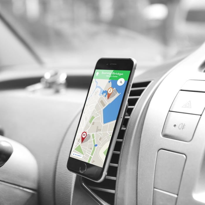 Linocell Magnetisk mobilhållare för fläktgaller. Mobilhållare för bilen