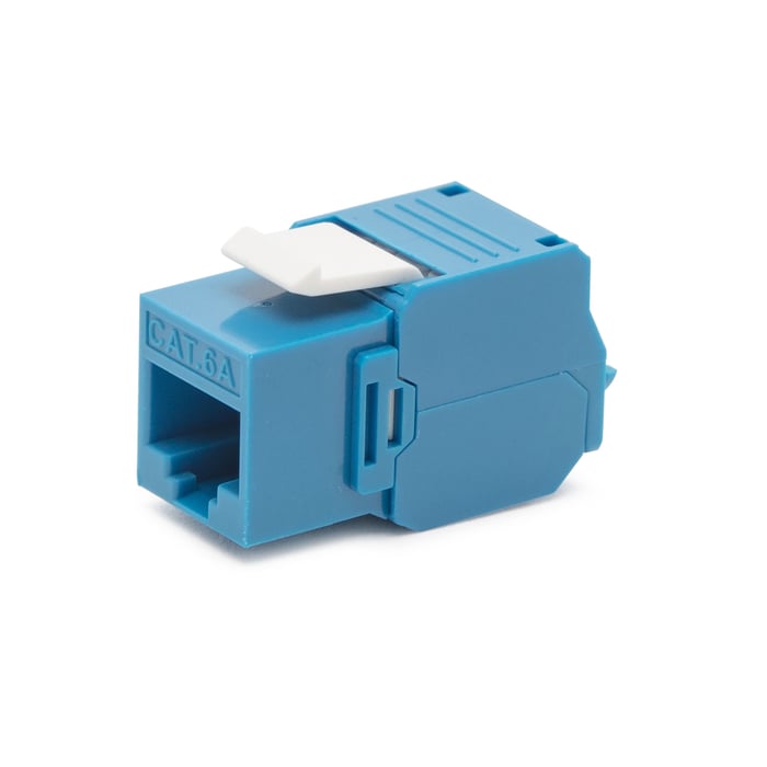 Luxorparts Keystone-jack Cat. 6a UTP verktygsfri | Kablar & kontakter - Kablar för nätverk - Modularjack | GameStuff