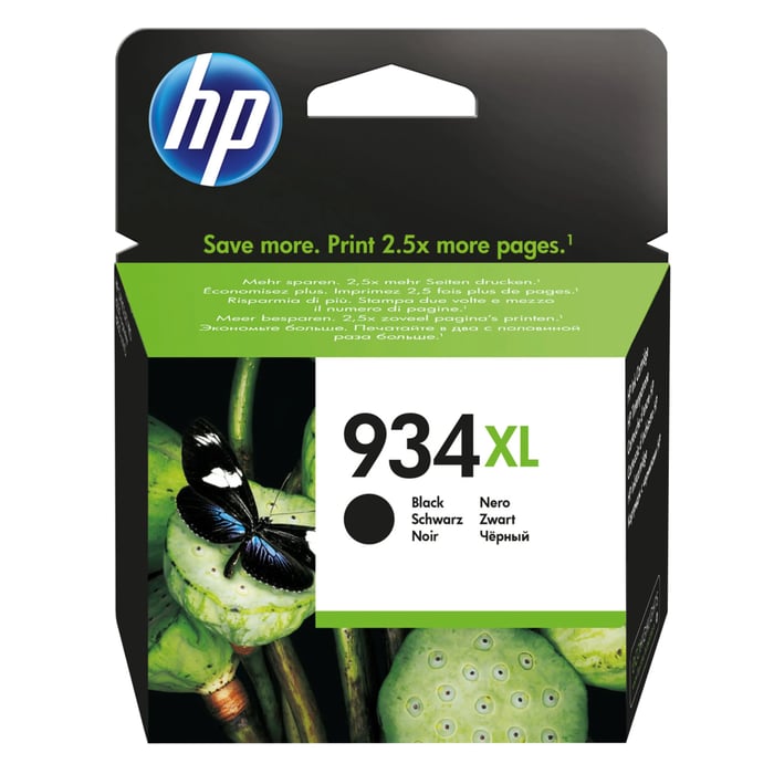 HP 934XL Bläckpatron Svart