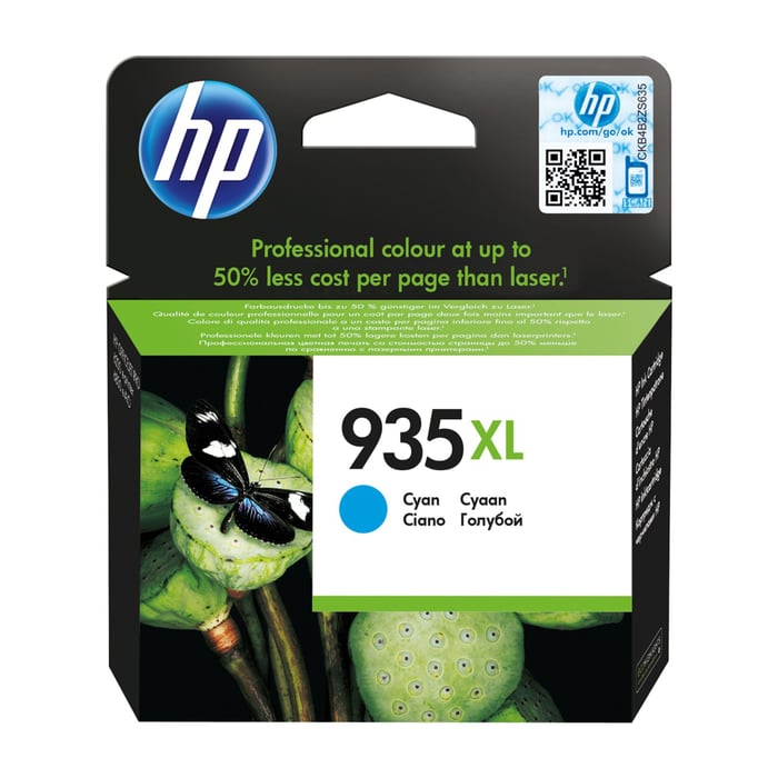 HP 935XL Blekkpatron, cyan