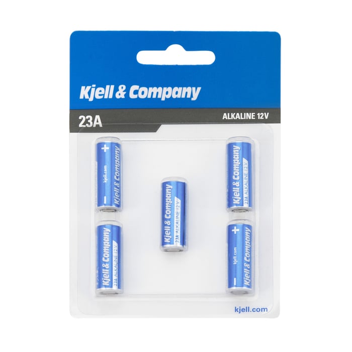 Kjell & Company 23A-batteri 5-pack