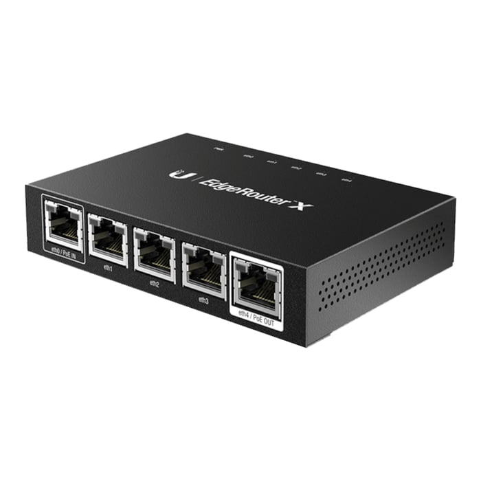 Ubiquiti Edgerouter X Trådbunden router | Nätverk - Ubiquiti routrar | GameStuff