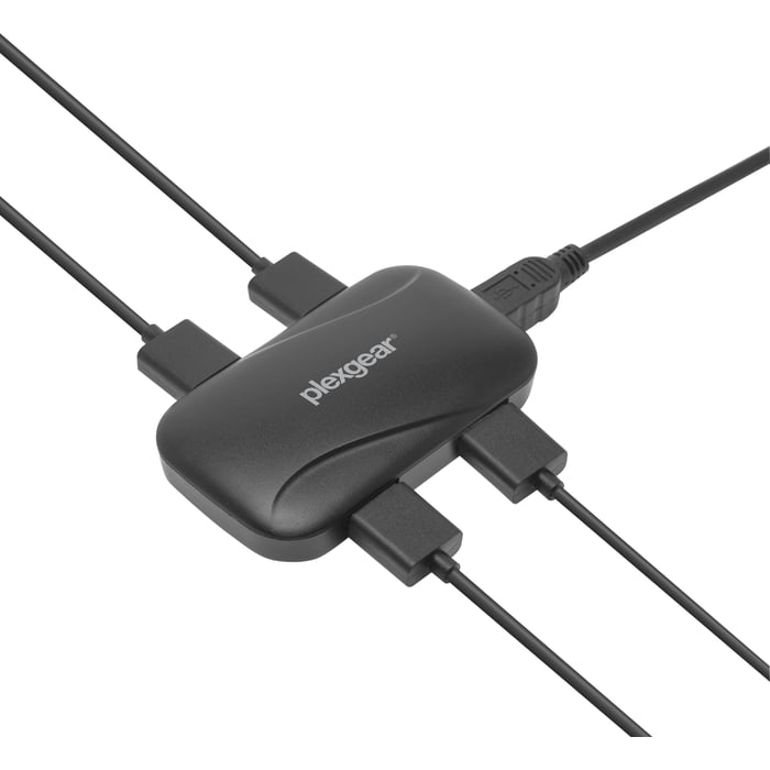 Plexgear Portable 300 USB-hub, 4-veis
