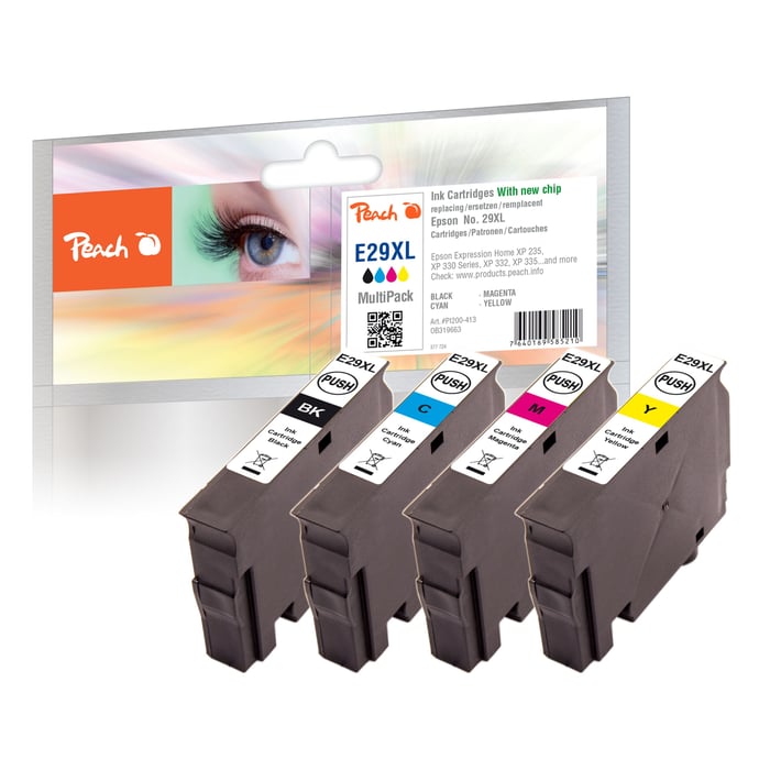 Peach T2996 Bläckpatron 4-pack