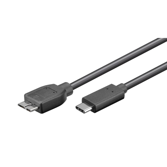 Micro-USB till USB-C 1 m