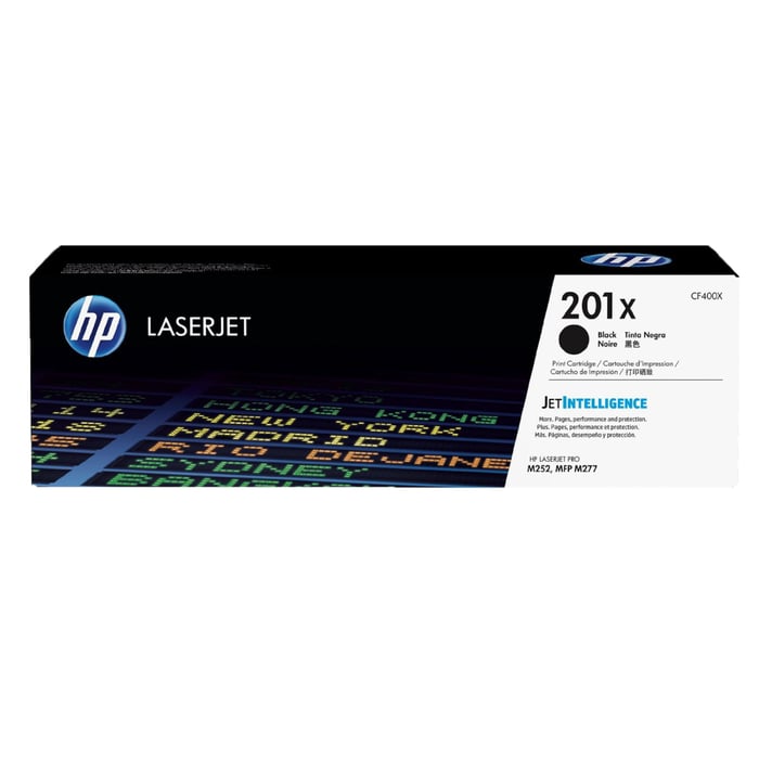 HP Toner 201X Svart