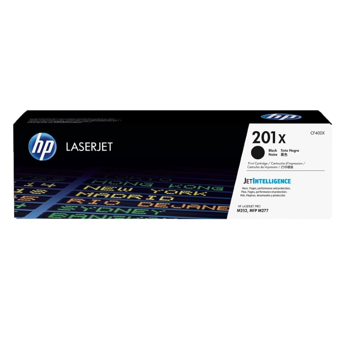HP Toner 201X Svart