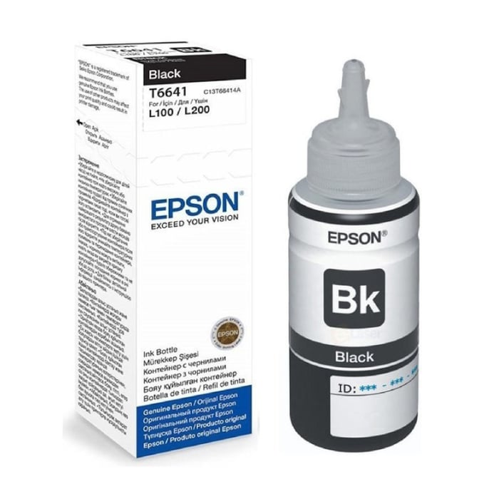 Epson T6641 Bläckpatron Svart | Kontor - Skrivare & tillbehör - Bläckpatroner - Epson | GameStuff