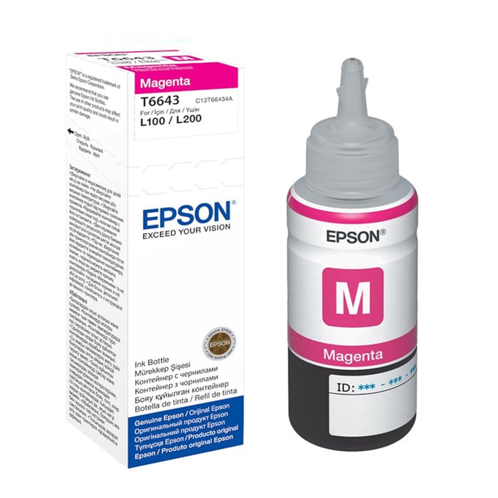 Epson T6643 Bläckpatron Magenta | Kontor - Skrivare & tillbehör - Bläckpatroner - Epson | GameStuff