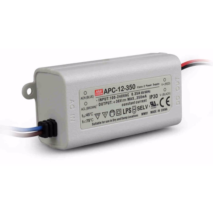 Mean Well LED-drivare 350 mA | Belysning & lampor - Lamptillbehör - Transformatorer - LED-transformatorer | GameStuff