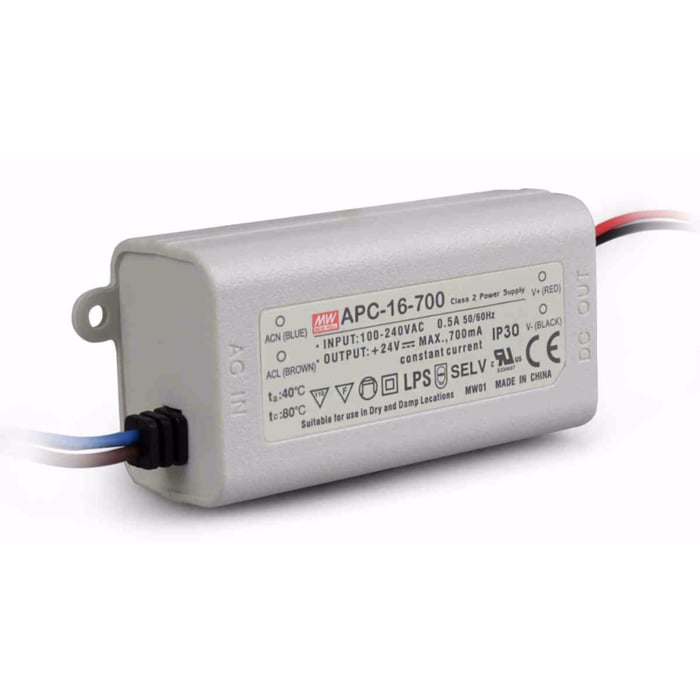Mean Well LED-drivare 700 mA | Belysning & lampor - Lamptillbehör - Transformatorer - LED-transformatorer | GameStuff