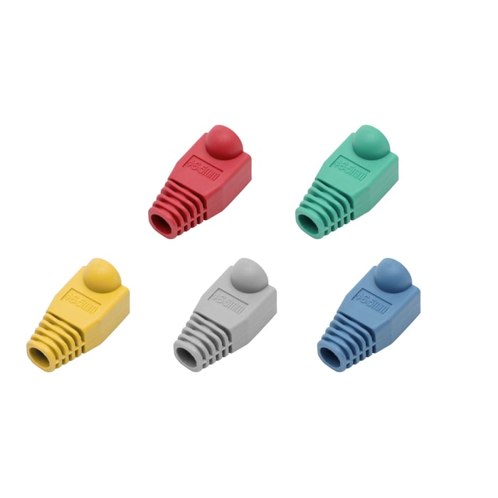 Luxorparts Böjskydd för RJ45-nätverkskontakt 20-pack | Nätverk - Nätverkskablar - Kontakter och skarvdon för FTP- och UTP-kablar | GameStuff