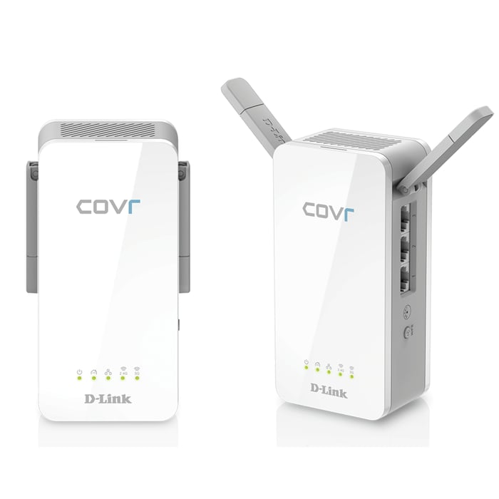 D-Link Covr P2502 Trådlöst homeplug-paket med mesh AC1200 | Nätverk - Trådburet nätverk - Homeplug | GameStuff