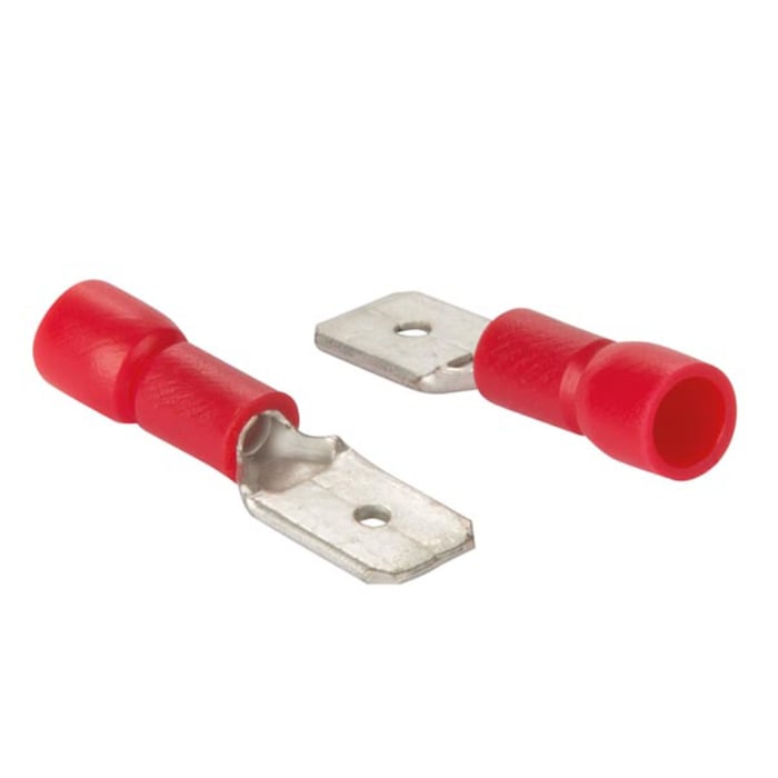Rött flatstift 10-pack 2,8 mm