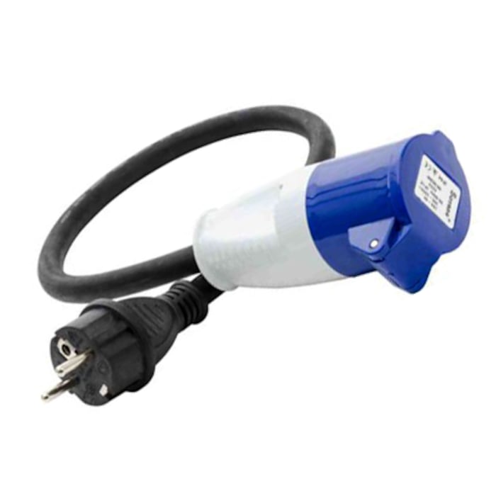 Övergångskabel schuko till CEE | Kablar & kontakter - Strömkablar - Förlängningssladd för utomhusbruk | GameStuff