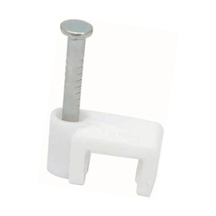 Kabelklammer för flat kabel 3x5 mm 20-pack