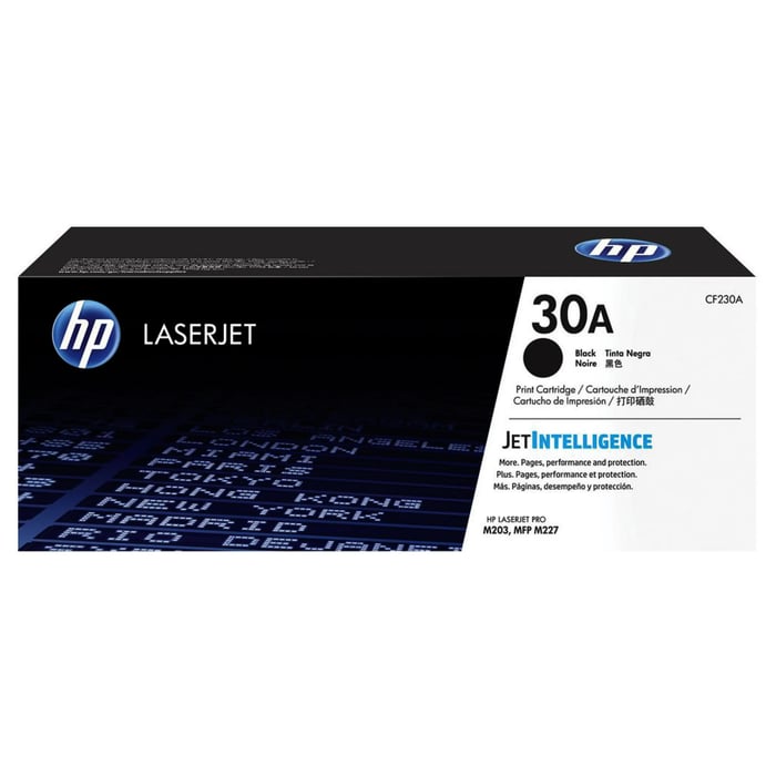 HP Toner 30A Svart
