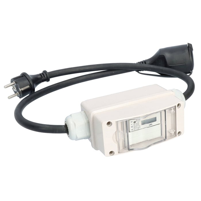 Digital elmätare på kabel | El & verktyg - Starkström - Energimätare | GameStuff