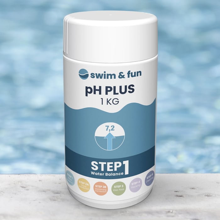 Swim & Fun PH-Plus Granulat för PH-värde 1 kg | Hem & fritid - Fritid - Pooltillbehör | GameStuff