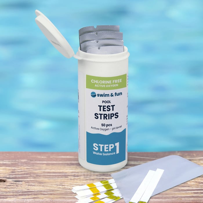 Swim & Fun Teststicka för PH och aktivt syre 50-pack | Hem & fritid - Fritid - Pooltillbehör | GameStuff