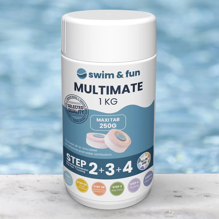 Swim & Fun Multimate Kombitabletter 1 kg | Hem & fritid - Fritid - Pooltillbehör | GameStuff