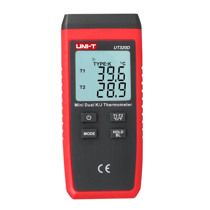 Uni-T UT320D Kontakttermometer | El & verktyg - Mätinstrument - Termo- & hygrometrar - Proffstermometrar | GameStuff