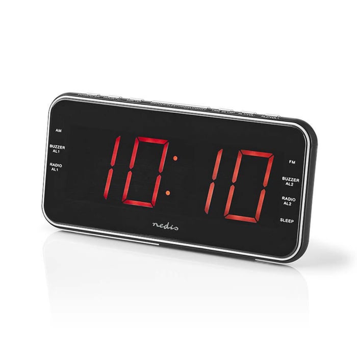 Väckarklocka med FM-radio | Hem & fritid - Klockor & räkneverk - Väckarklockor | GameStuff