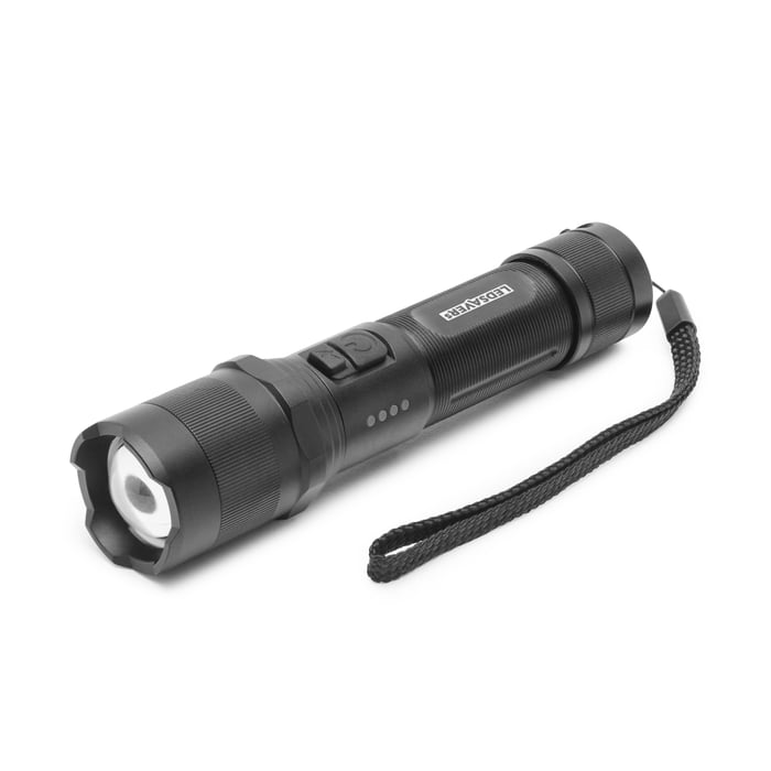 Luxorparts Laddningsbar ficklampa 1000 lm | Belysning & lampor - Ficklampor - Uppladdningsbara ficklampor | GameStuff