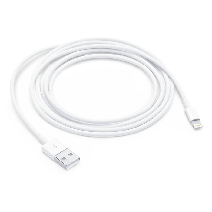 Apple Lightning till USB-kabel 2 m | Kablar & kontakter - Kablar till mobil - iPhone-kablar | GameStuff