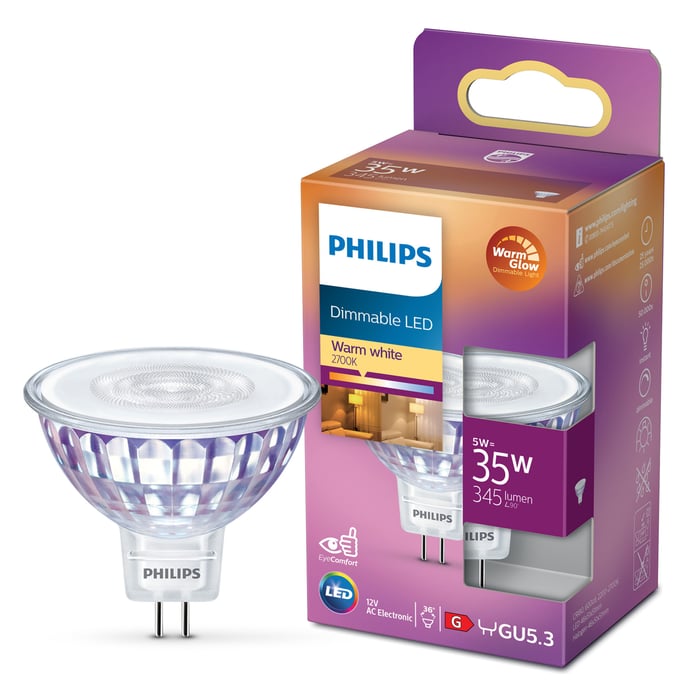 Philips LED-lampa GU5,3 345 lm | Belysning & lampor - Ljuskällor - LED-lampor | GameStuff