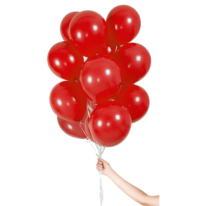Ballonger 30-pk. Rød