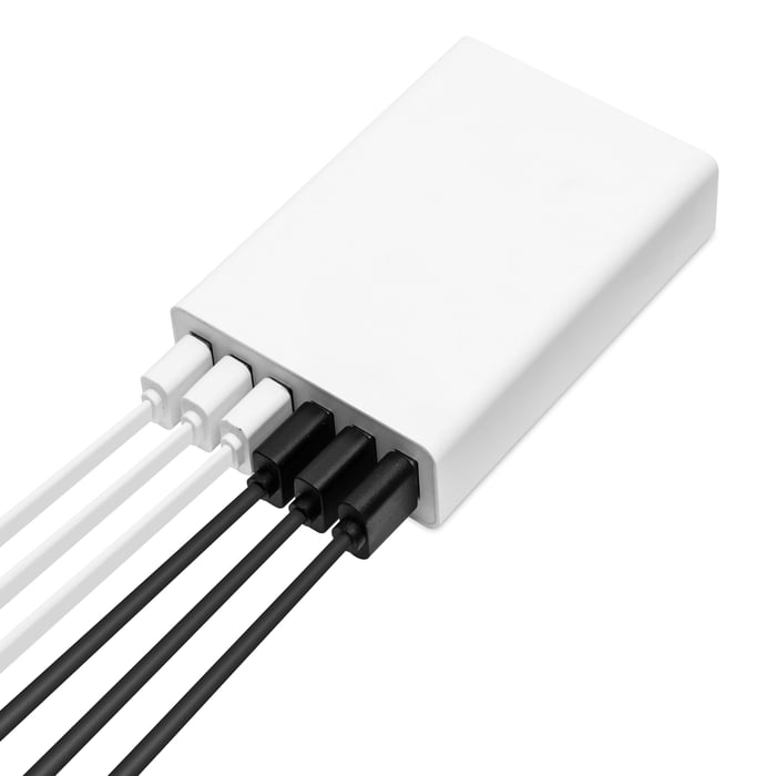 Linocell USB-laddstation 6 portar | Mobilt - Mobilladdare - Multiladdare | GameStuff