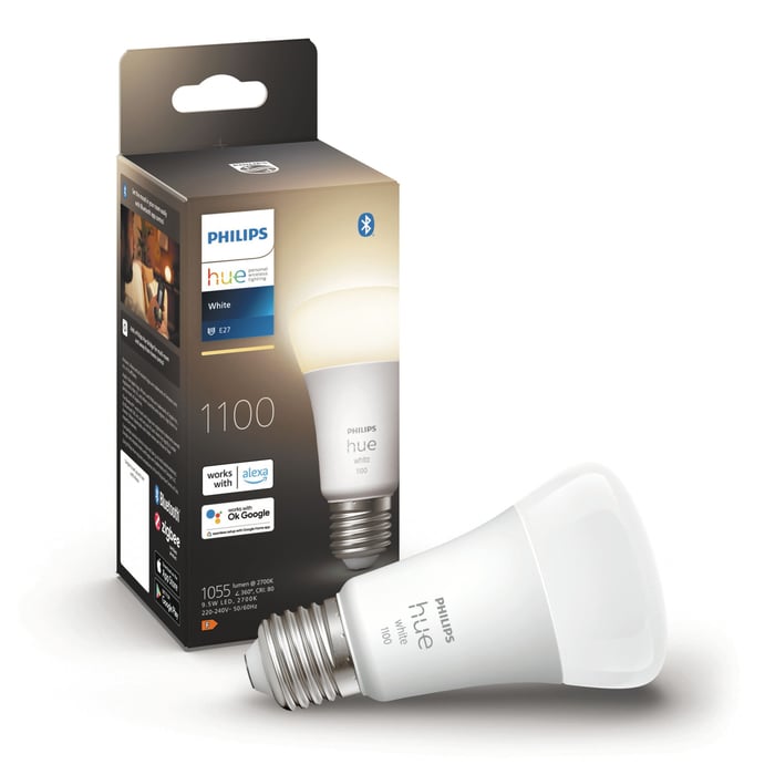 Philips Hue White Smart LED-lampa E27 1100 lm | Belysning & lampor - Smart belysning - Philips Hue - Philips Hue ljuskällor | GameStuff