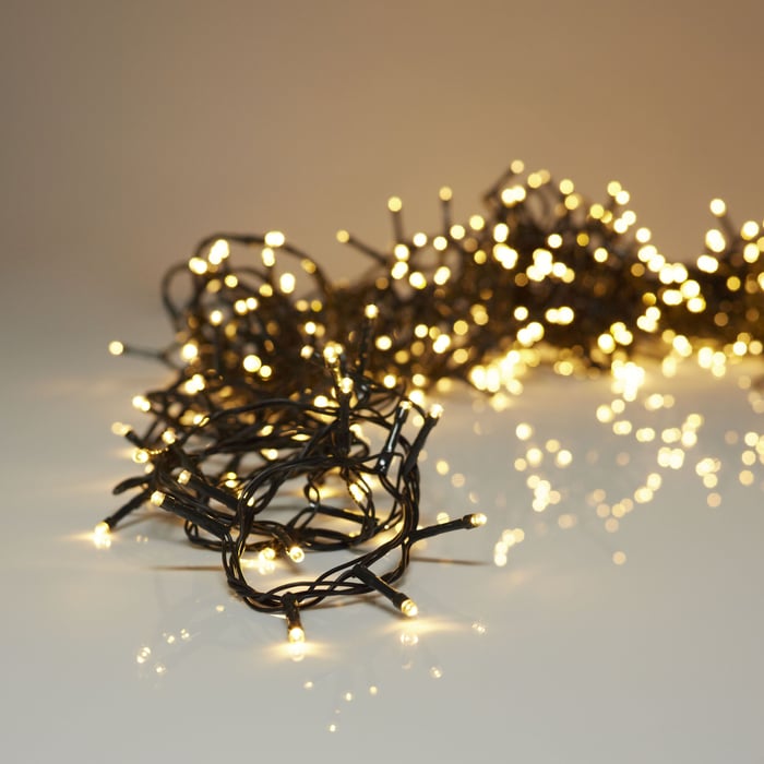 Ljusslinga 480 LED 36 m (svart)