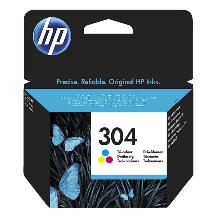 HP 304 Blekkpatron - Flere farger