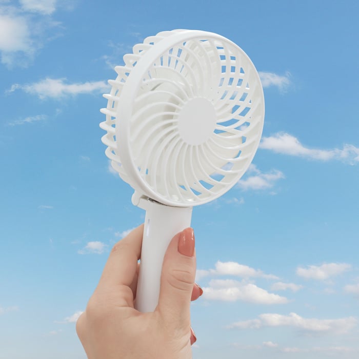 Rubicson Portabel fläkt med uppladdningsbart batteri | Hem & fritid - Inomhusklimat & Uppvärmning - Fläktar & AC - USB-fläktar | GameStuff