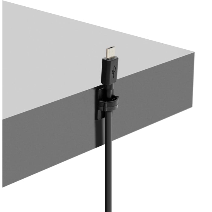 Luxorparts Selvklebende miniholder 50 stk.