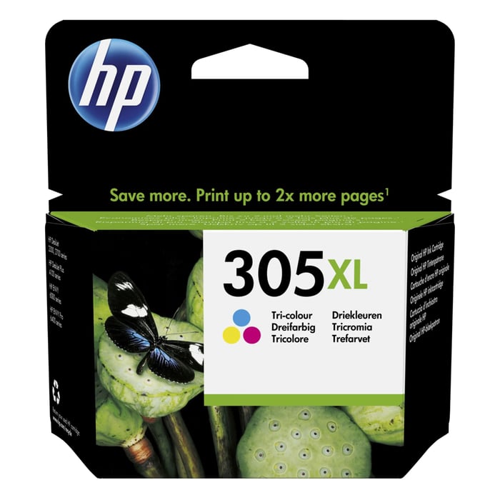 HP 305XL Blekkpatron - Flere farger
