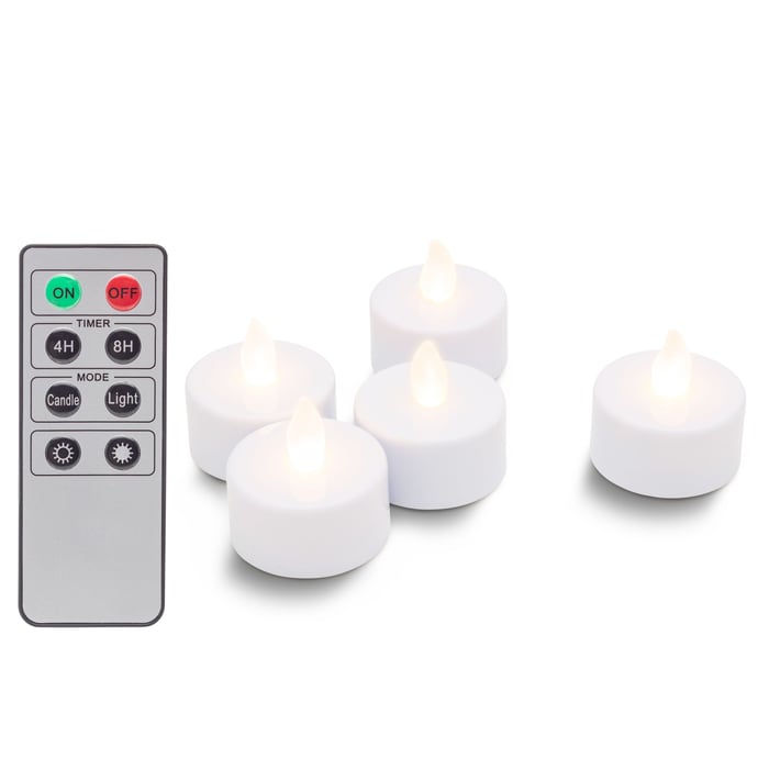 Ledsavers Värmeljus LED 18-pack