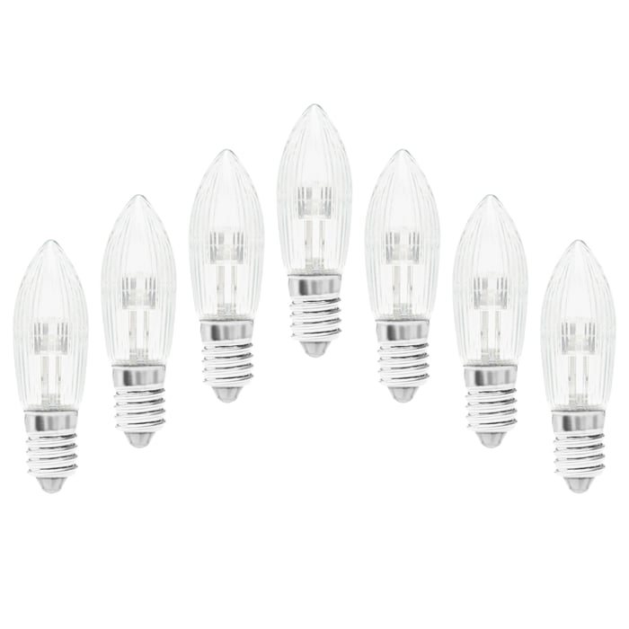 Ledsavers Reservlampa till Adventsljusstakar LED 7-pack