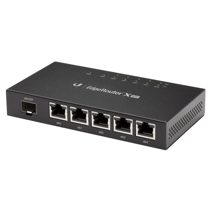 Ubiquiti Edgerouter X SFP Trådbunden router | Nätverk - Ubiquiti routrar | GameStuff