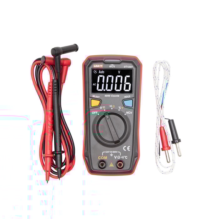 Uni-T UT123C Multimeter | El & verktyg - Mätinstrument - Termo- & hygrometrar | GameStuff