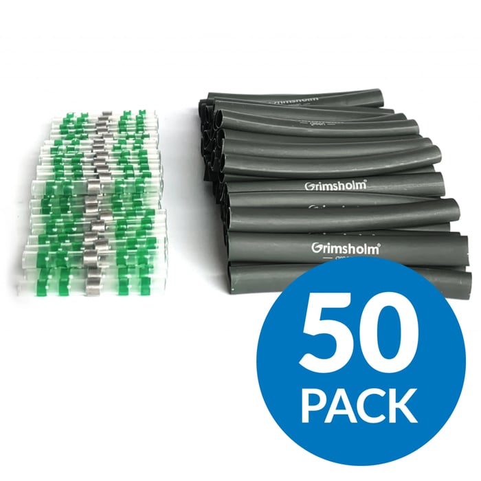 Grimsholm Skarvkoppling Lödskarv 50-pack | Hem & fritid - Trädgård - Gräsklippare, knivar och andra tillbehör - Tillbehör till robotgräsklippare | GameStuff