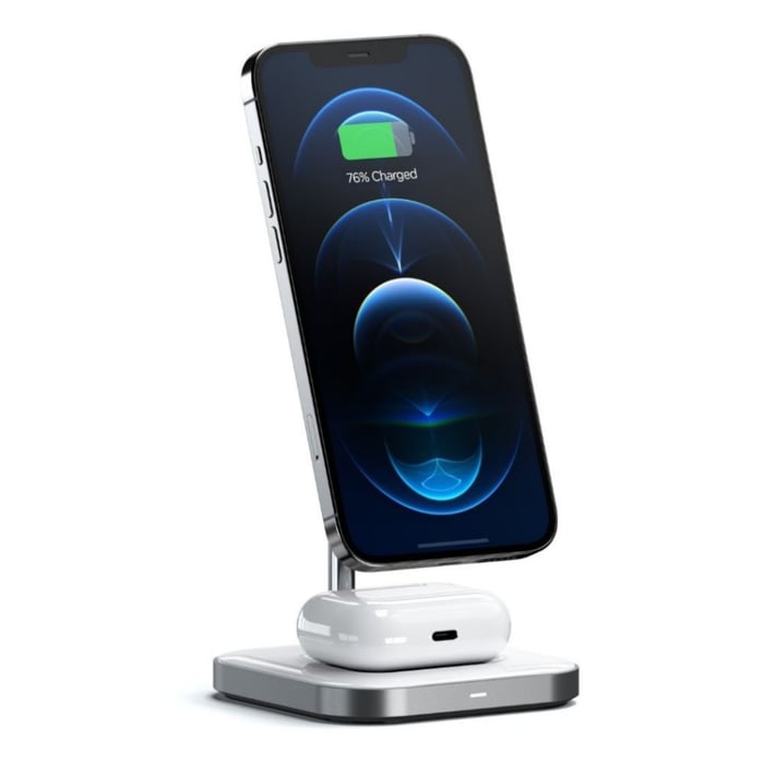 Satechi 2-in-1 Magnetic Wireless Charging Stand | Mobilt - Mobilladdare - Trådlösa laddare | GameStuff