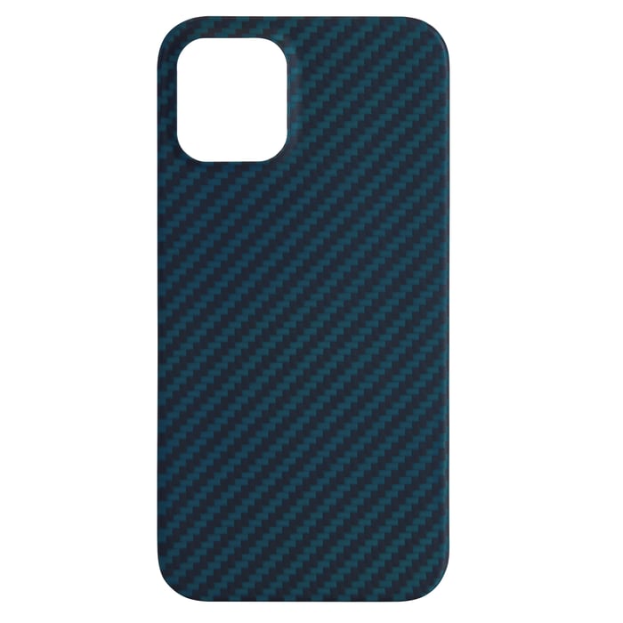 Linocell Premium Kevlar Tåligt skal för iPhone 12 Mini Blå
