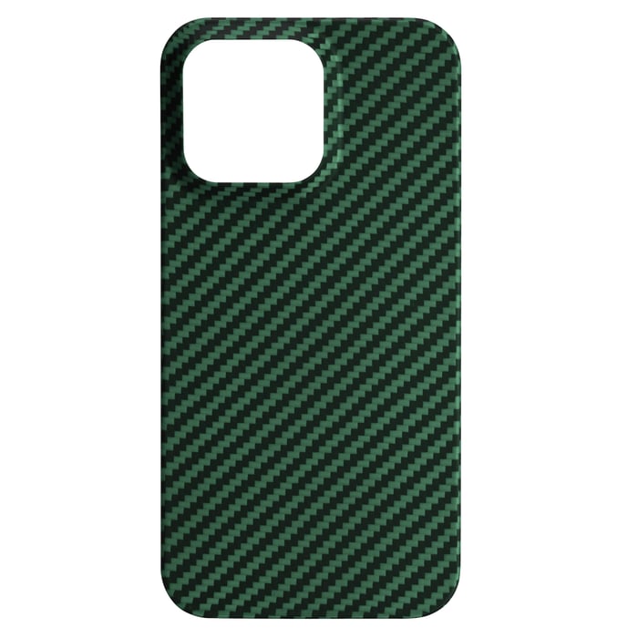 Linocell Premium Kevlar Tåligt skal för iPhone 13 Pro Grön