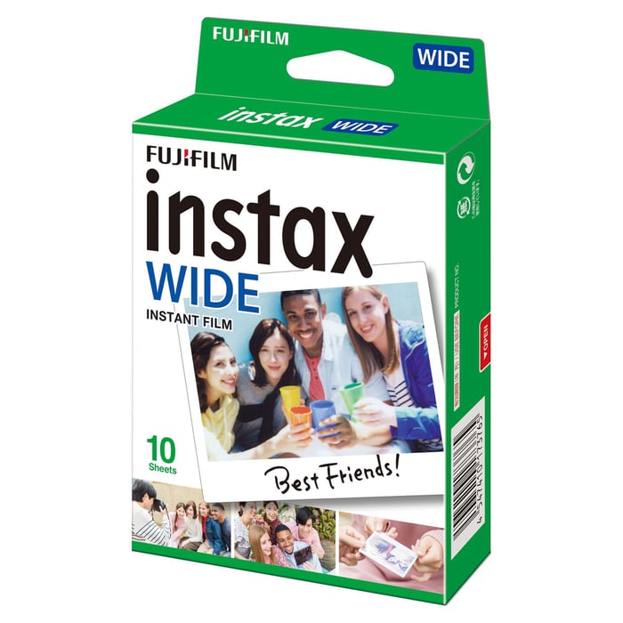 Fujifilm Instax Wide film | Kontor - Skrivare & tillbehör - Papper - Fotopapper | GameStuff