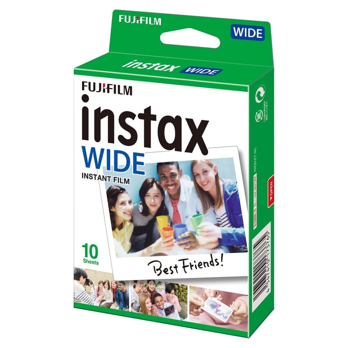 Fujifilm Instax Wide film 10-pk.