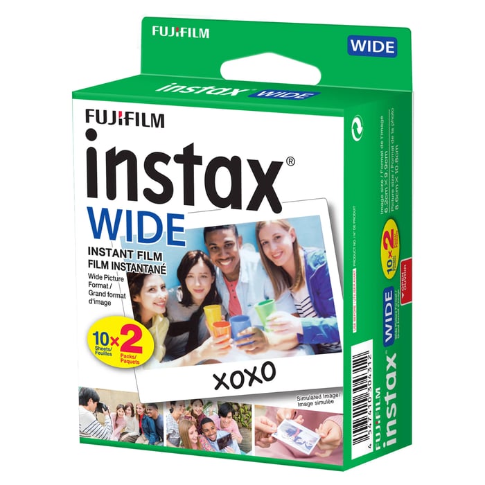 Fujifilm Instax Wide film 20-pk.
